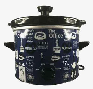 THE OFFICE ICONS 2-QUART SLOW COOKER CROCK POT NEW - Picture 1 of 1