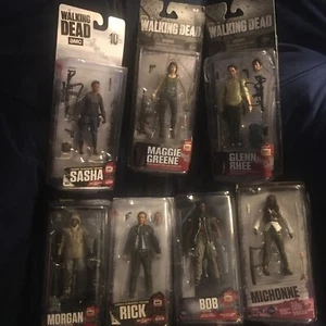McFarlane Toys The Walking Dead Action Figures Lot of 7 (MIXED) - Picture 1 of 9