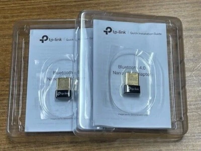 BRAND NEW (Lot of 2)--TP-LINK UB400 Bluetooth 4.0 Nano USB Adapter - Image 1 of 2