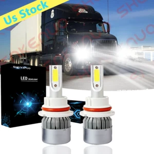 9007 LED Headlight Kit 6000K High/Low Beam for VOLVO VN / VNL / VNM HI-LO beam - Imagen 1 de 12