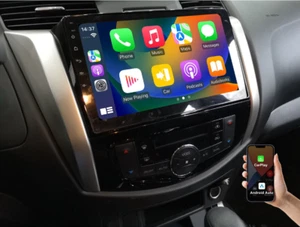 Carplay FOR NISSAN NAVARA NP300 2015-2018 ANDROID 13 GPS CAR STEREO RADIO - Picture 1 of 22