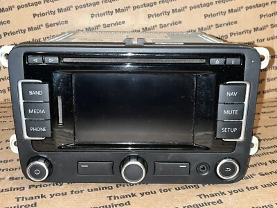 1K0035274B 2012 Volkswagen CC стерео/CD сенсорный дисплей с навигацией VIN - Изображение 1 из 4