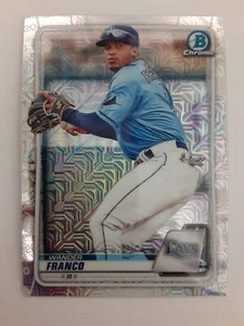 2020 Bowman Wander Franco Mojo Refractor BCP-163 Tampa Bay Rays Mega Box - Picture 1 of 1