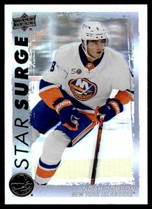 2023-24 Upper Deck Star Surge Noah Dobson Rookie New York Islanders #SS-6 - Picture 1 of 2