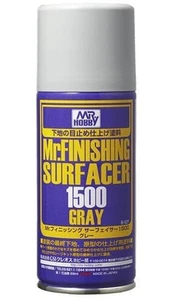MR HOBBY B-527 Mr.Finishing Surfacer 1500 GRIGIO Spray Prodotto da Mr.Hobby B-52 - Imagen 1 de 5