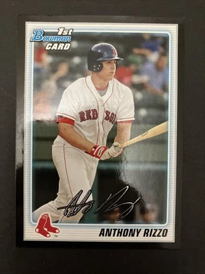 2010 Bowman Prospects Wrapper Redemption Black Anthony Rizzo #BP101 - Image 1 of 4