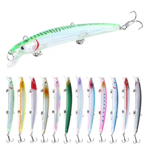 Esca Galleggiante Pesca Mare Esche Dure Pesca Artificiale Wobblers Crankbait - Foto 1 di 70