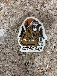 Dutch Bros Sticker Drop June 2025 Father's Day Dutch Dad Sasquatch - Picture 1 of 1