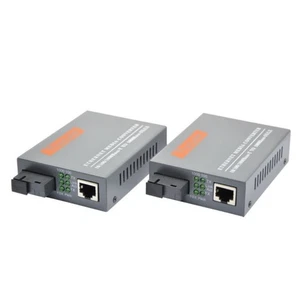 Data Center Fiber Media Converter Compact Single Fiber Design Visual Status - Picture 1 of 8