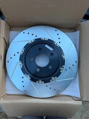 Two Piece Power Stop Brake Rotors for Dodge Challenger / Charger SRT / RT - Image 1 of 4