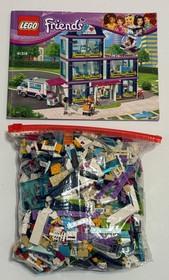 LEGO Friends Heartlake Hospital (41318) Used (Missing 3 pieces)