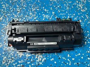 Original HP Laserjet 49A Schwarz Toner Druckerpatrone Open Box Q5949A - Bild 1 von 4