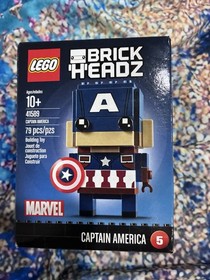 LEGO Brickheadz Captain America Action 41589 NIB