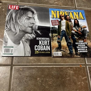 Kurt Cobain & Nirvana Books life 25 Years Later & Rollingstone  - Bild 1 von 24