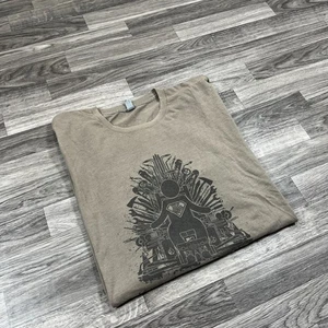 NEXT LEVEL APPAREL Grafik Rundhals grau Freizeit Basic T-Shirt Herren Gr. 3XL - Bild 1 von 7