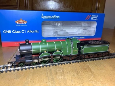 Bachmann NRM 31-760NRM GNR Lined Green 4-4-2 Atlantic Class C1 Locomotive 251 - Image 1 of 4