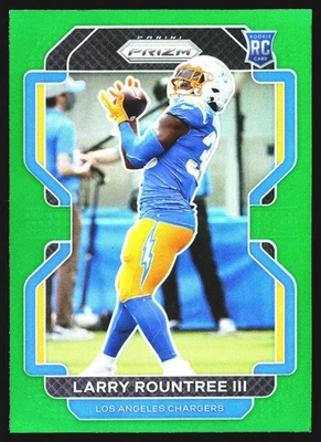 Larry Rountree lll 2021 Panini Prizm Green Prizm Rookie Los Angeles Clippers - Image 1 of 2