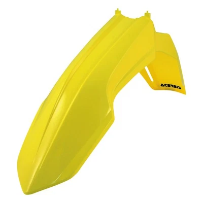 Guardabarros delantero Acerbis 02 amarillo para Suzuki RMZ250 2010-2018 Foto 1 de 4