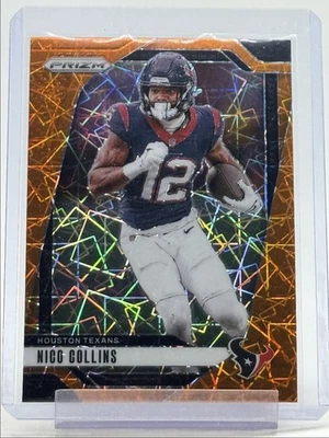 NICO COLLINS 2020 PANINI PRIZM FOOTBALL LAZER TEXANS #113 Q5760 - Image 1 of 2