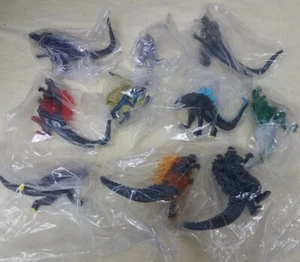 10 LOT FIGURE GASHAPON KAIJU BURNING MELTDOWN GODZILLA MINI Wrapped Gatchapon - Picture 1 of 11