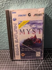 Myst Sega Saturn CIB Tested- With Registration Card Attached 