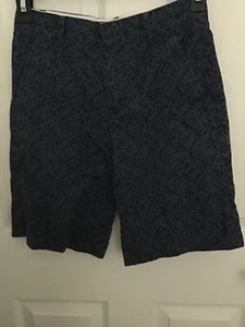 Nautica Girl's Blue Floral Shorts Size 10 - Picture 1 of 3