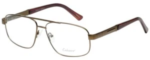 Gafas de lectura de diseñador de metal marrón brillante Enhance para hombre BIG&TALL EN4106-BRW-63 mm - Imagen 1 de 5