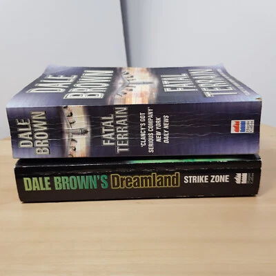 Dreamland book 5 & Fatal Terrain by Dale Brown - paperbacks - image 1 of 4