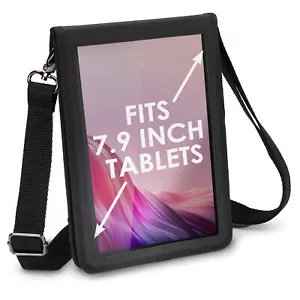 Tablet Case w/ Touch Capacitive Screen Cover & Adjustable Mount / Carrying Strap - Picture 1 of 9