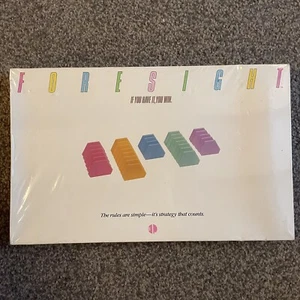 GIOCO FORESIGHT 1987 ancora sigillato nello strizzacervelli VINTAGE - Foto 1 di 4