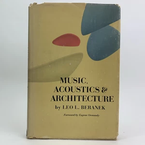 Music, Acoustics & Architecture by Leo L Beranek (Hardcover, 1962) - READ - Picture 1 of 24