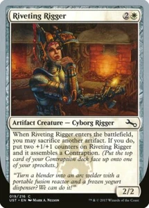Magic MTG Tradingcard Unstable 2017 Riveting Rigger 19/216 - Bild 1 von 1