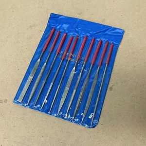 10 Piece Diamond Mini Needle File Set For Metal Wood Carving 16cm x 0.4mm - Picture 1 of 4