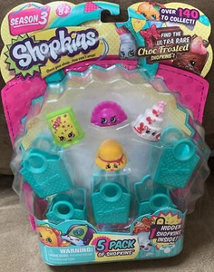 SHOPKINS SEASON 3 5-PACK - Picture 1 of 2