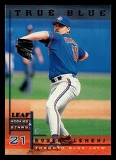 1998 Leaf Rookies and Stars True Blue #40 Roger Clemens