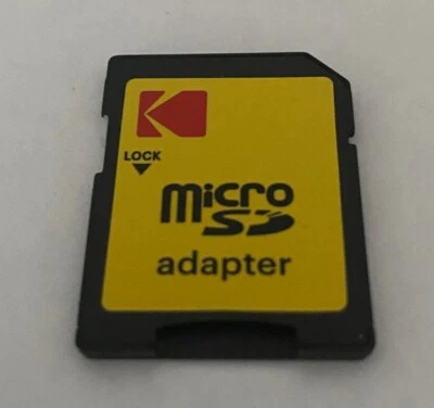 Kodak MicroSD Card Adapter - Tracked postage  - Image 1 of 2