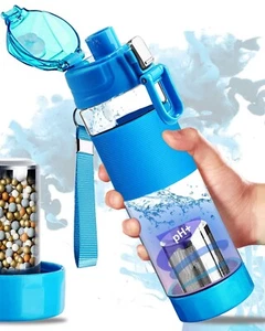 Botella de Agua Alcalina Generador de Hidrógeno Ionizador Purificador para Deporte, Saludable - Imagen 1 de 6