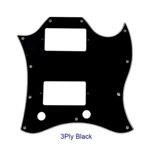Parts For US Gibson SG PAF Humbucker Guitar Pickguards, 3Ply Black - Picture 1 of 2