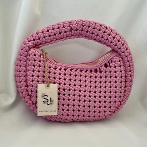 Bolso de Hombro Sinceramente Jules Oro Rosa Brillante Cartera con Cremallera Nuevo con Etiquetas - Imagen 1 de 6