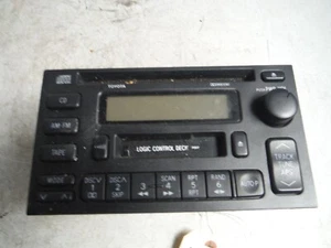 Toyota Mark II 1996 radio de fábrica reproductor de CD cubierta de cinta 86120-2A300 JDM 1996-2000 - Imagen 1 de 12