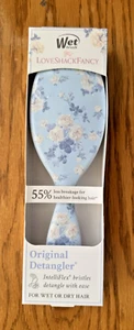 Wet Brush X LoveShackFancy Original Detangler Brush Everblooming Rosettes Blue! - Picture 1 of 2