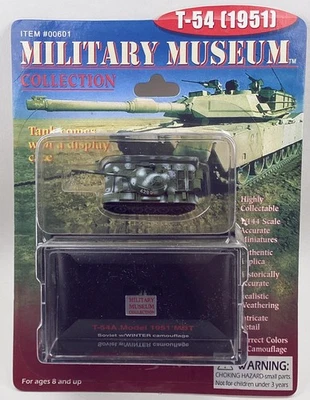 Modelo Pegasus 601 Soviético T-54 Camuflado Escala 1/144 con Estuche Foto 1 de 2