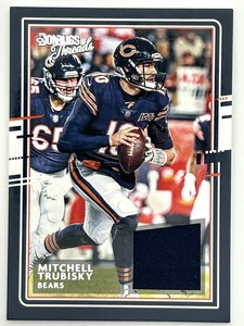 2020 Panini Donruss Threads - Mitchell Trubisky #17 - Picture 1 of 2