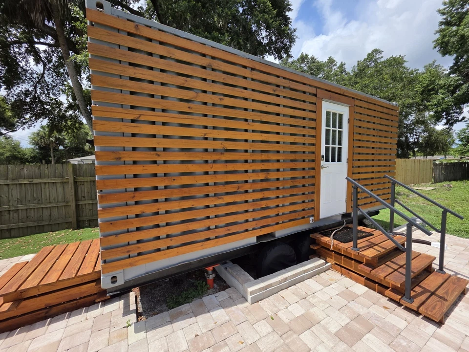 Ready To Hook Up Power & Water 8ftx20ft Container Tiny Homes (Limit Time Offer!) - Image 1 of 4