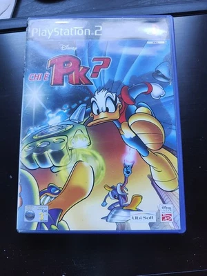 Disney  Paperino - Chi è PK? PS2 Sony PlayStation 2 PAL ITALIANO Completo  - Immagine 1 di 3