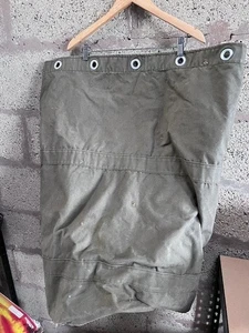 British Army Kitbag / Duffle Bag - Green - Vintage - Double Shoulder Strap - Picture 1 of 10