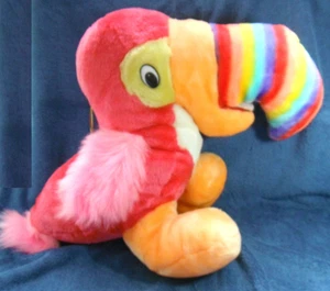 *2350* Colourful Toucan - Elka - plush - 40cm - so cute! - Picture 1 of 5
