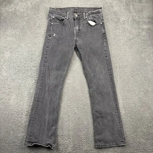 Levi Strauss & Co 527 Jeans Mens 36x30 Gray Boot Cut Denim Pants - Picture 1 of 13