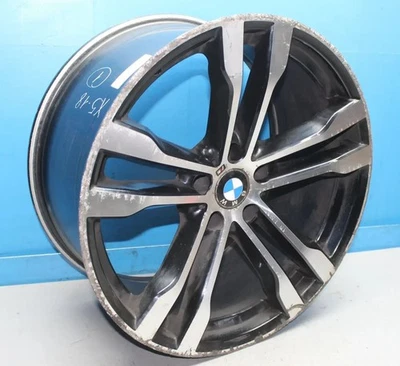 1x Alufelge 20 Zoll ET30 20x10J LK 5x120 Felge vorne (Nr.1) BMW X5 F15 Bj.18 - Bild 1 von 4