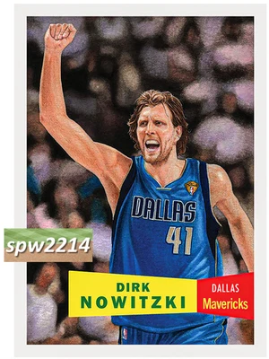 Topps NBA Living Set Dirk Nowitzki #5 - Presale - Image 1 of 2